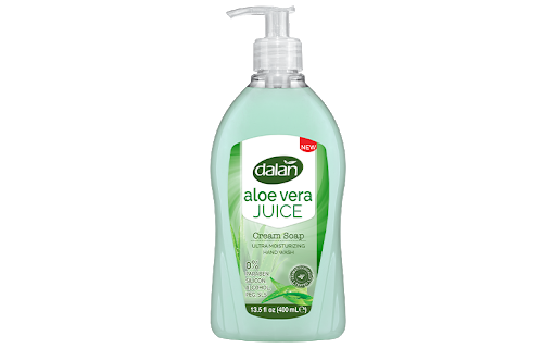 Dalan Aloe Vera Juice Cream Soap Moisturizing Hand Wash, 13.5 fl oz