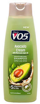 Alberto VO5 Avocado Cream with Moroccan Argan Oil Shampoo, 12.5 oz.