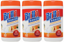 Brillo Basics Cleaning Wipes Multi-Surface Citrus Cleaner, 40 ct. (Pack Of 3)