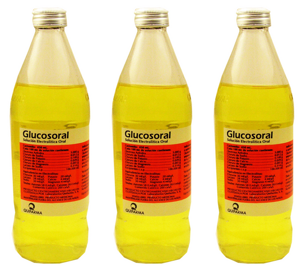 Glucosoral Peach Energy Drink, 12oz (Pack Of 3)