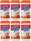 Brillo Basics Cleaning Wipes Multi-Surface Citrus Cleaner, 40 ct. (Pack Of 6)