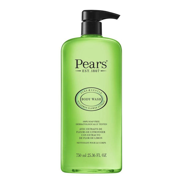 Pears Pure and Gentle Body Wash with Lemon Flower Extract, 750ml
