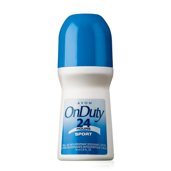 Avon On Duty 24 Hours Sport Roll-On Deodorant, 75 ml 2.6 fl oz