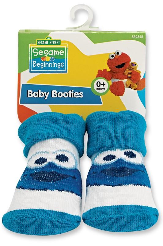 Sesame Street Baby Bootie Socks