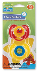 Sesame Street Baby Pacifiers BPA Free (2 Pack)