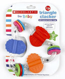 Scholastic™ Baby Triangle Clacker & Teether