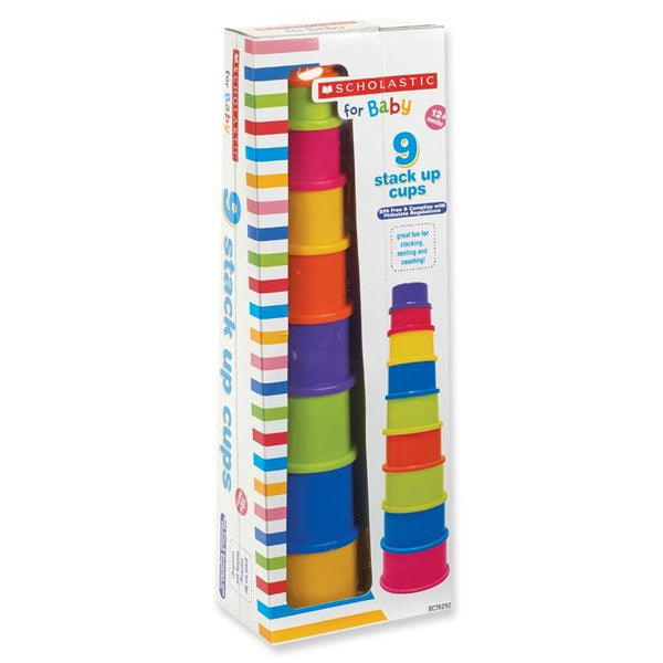 Scholastic™ 9 Piece Stacking Cups Set